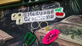 Acrylic Stacked Keychains