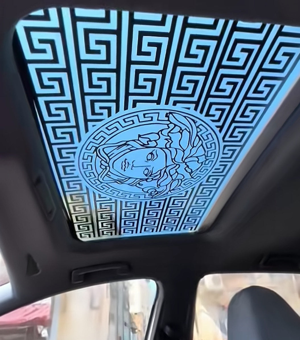 Sunroof decal