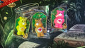 Character plastic keychain