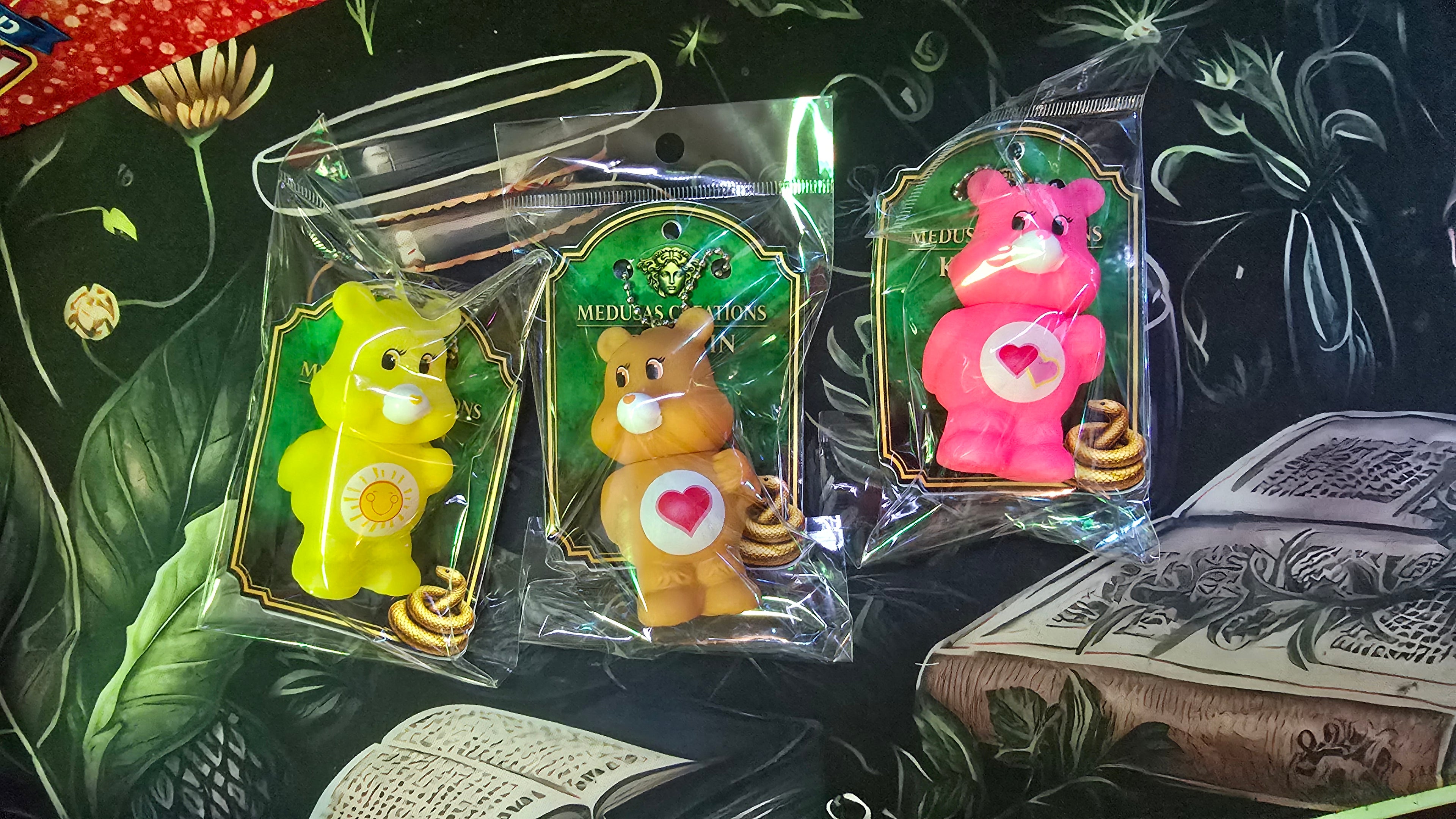 Character plastic keychain