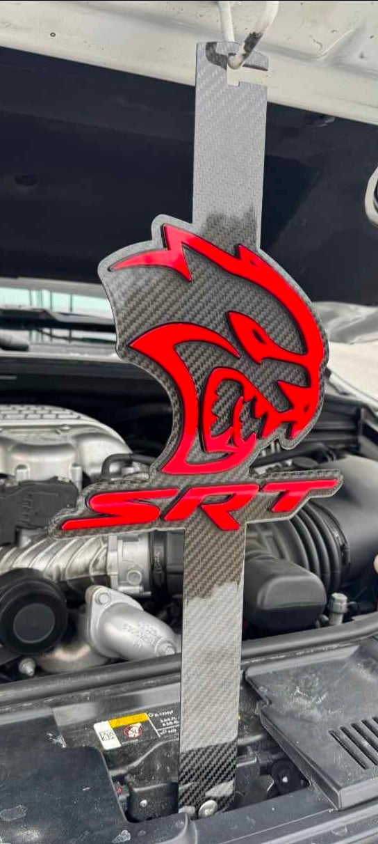 Hellcat hood sign